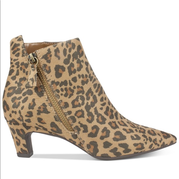 Seven Dials Shoes - Women’s Leopard Print Booties